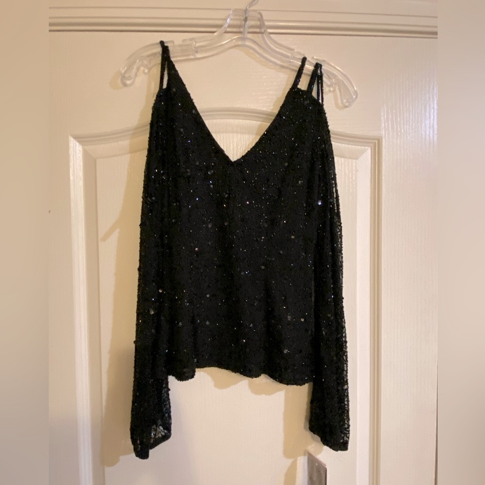 Marina cold shoulder top